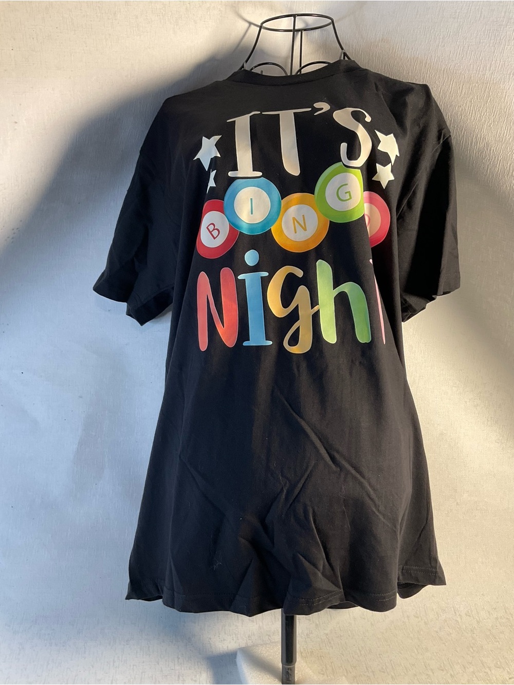 Kids Black 'It's Bingo Night' Graphic Pajama Tee